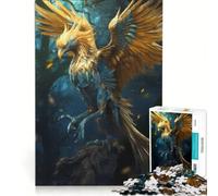 Rompecabezas de 1000 Piezas de Criaturas míticas y fantásticas Juego Familiar Montaje de Patrones con Piezas de Formas aleatorias Que encajan Perfectamente 38x26cm