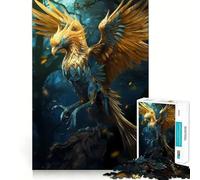 Rompecabezas de 1000 Piezas de Criaturas Míticas y Fantásticas para Adolescentes Juguete para Pensar con Sabiduría, Diversión, Arte Coleccionable con Corte Claro (50x75cm)