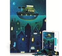 Rompecabezas de 1000 Piezas de Criaturas submarinas para Adolescentes Juego Que estimula el Cerebro Encaje Huecos Actividad Relajante para Grupos en Interiores (50x75cm)