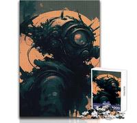 Rompecabezas de 1000 Piezas de Cyberpunk Vigilante para Adultos, Juego Interactivo de Habilidad educativa, Gran Idea de Regalo significativo, tamaño 38x26cm