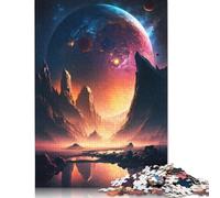 Rompecabezas de 1000 Piezas de Dawn of Galactic, Rompecabezas de dificultad Alta, Juegos educativos, Juguetes, (38 x 26 cm)