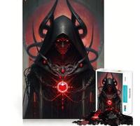 Rompecabezas de 1000 Piezas de Demonio No Muerto para Adultos Juego de Habilidad Mental Corte láser para un Ajuste Actividad gratificante para días lluviosos (38x52cm)