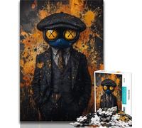 Rompecabezas de 1000 Piezas de Detective Frog para Adultos Difícil de completar, Pero Divertido y Divertido Regalo de cumpleaños, decoración de Pared 50x75cm