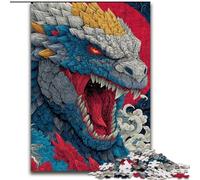 Rompecabezas de 1000 Piezas de Dragón de Fantasía para Adultos y Adolescentes Un Juego desafiante y Familiar Que Permite interactuar Entre Padres e Hijos (26x38cm)