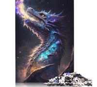 Rompecabezas de 1000 Piezas de Dragones Ancianos del Reino Cósmico para Adultos, Rompecabezas de Papel, Rompecabezas para Adultos, Juego Educativo, Juguete de desafío (75 x 50 cm)