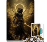 Rompecabezas de 1000 Piezas de El Caballero Misterioso para Adolescentes 1000 Piezas Juguetes educativos interacción Entre Padres e Hijos 26x38cm