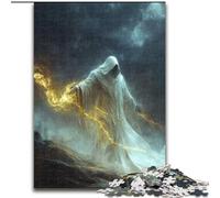 Rompecabezas de 1000 Piezas de El Caballero Misterioso para Adultos, Ideal para Oficina, Dormitorio y Sala de Estar (50x75cm)