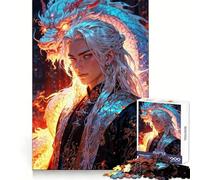 Rompecabezas de 1000 Piezas de El Príncipe Dragón para Adultos Juguete de ingenio para divertirse en Interiores Arte de Bordes precisos Coleccionable 38x52cm