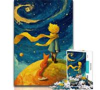 Rompecabezas de 1000 Piezas de El Principito para Adolescentes Un Juego desafiante Ideal para Regalar a Toda la Familia (tamaño 75x50cm)