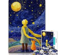 Rompecabezas de 1000 Piezas de El Principito Zorro para Adolescentes, Juguetes educativos, Juegos Familiares, cumpleaños, 50x75cm