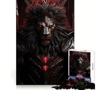 Rompecabezas de 1000 Piezas de El Rey León Furioso para Adolescentes Actividad de Ocio Que estimula el Pensamiento Encaje Firme Regalo Ideal (38x52cm)