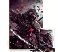 Rompecabezas de 1000 Piezas de El Último Samurai para Adultos Juguete Mental Relajante y Divertido Corte Premium Regalo de cumpleaños 50x75cm