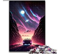 Rompecabezas de 1000 Piezas de Encuentro con ovnis para Adultos, tamaño 50x75cm, Rompecabezas Educativo, decoración artística para el hogar y la Oficina, Mayores de 14 años.