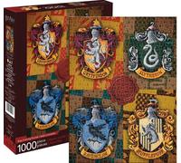 Puzzle Harry Potter Escudos - Puzzle 1000 Piezas/Producto con Licencia Oficial