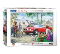 Rompecabezas de 1000 piezas de EuroGraphics The Red Pony de Nestor Taylor, color blanco