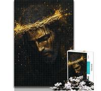 Rompecabezas de 1000 Piezas de fantasía de Jesús, 1000 Piezas para Adultos y Adolescentes, Juguete Educativo Intelectual descompresor, Regalo de Amigo Secreto, 50x75cm