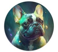 Rompecabezas de 1000 Piezas de Fantasy Bulldog para Adultos. Diversión en casa, Regalo de cumpleaños y de Viaje. 67,5 x 67,5 cm.