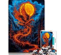 Rompecabezas de 1000 Piezas de Fantasy Phoenix para Adolescentes, Ayuda a ejercitar el Cerebro Juguetes adictivos para Cultivar la Paciencia Gran Regalo 75x50cm