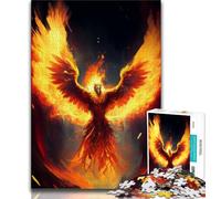 Rompecabezas de 1000 Piezas de Fantasy Phoenix para Adultos y Adolescentes Juego Familiar para aliviar el estrés, desafío difícil, colección de Artistas Bellas Artes (38x26cm)