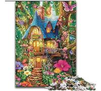 Rompecabezas de 1000 Piezas de Fantasy Village para Adolescentes, un Juego desafiante, Juguetes para Decorar Paredes, cumpleaños y Navidad (26x38cm)