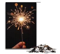 Rompecabezas de 1000 Piezas de Fuegos Artificiales pequeños y Coloridos. Divertido Rompecabezas para la Familia. Gran Regalo para fanáticos del Anime. Regalo para Adultos de 1000 Piezas.