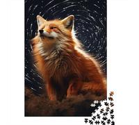 Rompecabezas de 1000 Piezas de Galaxias y Zorros para Adultos. Rompecabezas de Madera para Adolescentes, Hombres y Mujeres. Regalo de 1000 Piezas (75 x 50 cm).