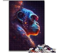Rompecabezas de 1000 Piezas de Galaxy Art Monkey para Adultos y Adolescentes, Apto para Mayores de 14 años, Ideal como decoración de Pared, cumpleaños (50x75cm)