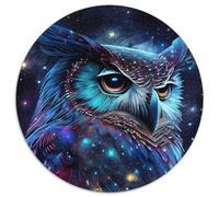 Rompecabezas de 1000 Piezas de Galaxy Owl, Rompecabezas Imposible para Adultos, decoración del hogar, Juego de ingenio para Adolescentes y Familia, 67,5 x 67,5 cm