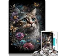 Rompecabezas de 1000 Piezas de Gatitos para Adultos Entrena tu Cerebro y Tus Manos Regalos para Amigos y Familiares (50x75cm)