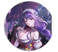 Rompecabezas de 1000 Piezas de Genshin Impact Raiden Shogun para Adultos, diversión Familiar, Obra de Arte Decorativa DIY, 67,5 x 67,5 cm