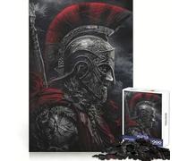 Rompecabezas de 1000 Piezas de gladiadores espartanos Antiguos para Adultos Ideal para ejercitar la Mente, Disfrutar de Momentos tranquilos y Relajarse Bordes Suaves Un Regalo entrañable (38x52cm)