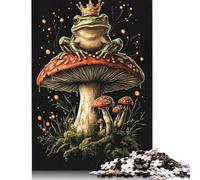 Rompecabezas de 1000 Piezas de Goblincore - Rana Kind on Re para Adultos, Rompecabezas de Papel para Adolescentes, decoración única para el hogar, 1000 Piezas (75 x 50 cm)