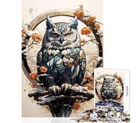 Rompecabezas de 1000 Piezas de Guardián Vigilante del Invierno Juguete Educativo Regalo para cumpleaños Juegos Familiares con Piezas aleatorias Que encajan Perfectamente (tamaño 50x75cm)