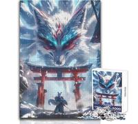 Rompecabezas de 1000 Piezas de Guardianes del Santuario, Divertido Juego de Desarrollo cognitivo, Regalo de celebración Especial y reflexivo, tamaño 38x26cm