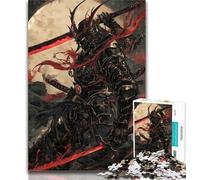 Rompecabezas de 1000 Piezas de Guerrero Ninja para Adultos, 1000 Piezas, Entrena tu Cerebro y Tus Manos, Regalo para Amigos y Familiares, 50x75cm