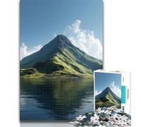 Rompecabezas de 1000 Piezas de Hermosos paisajes, Rompecabezas de 1000 Piezas para Adultos, Regalo, con póster a Juego y Hoja de Trivia para Mayores de 14 años, 50x75cm