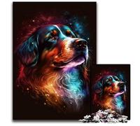 Rompecabezas de 1000 Piezas de Hermosos Perros para Adultos, desafiante Rompecabezas para Adolescentes, diversión Familiar, 50x75cm/19,68x29,52 Pulgadas