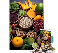 Rompecabezas de 1000 Piezas de Hierbas y Especias Juego Familiar Que desafía la Inteligencia Cerebral Juguete adictivo Gran Regalo para los Amantes de los Juegos Que mejoran la Memoria (38x52cm)