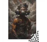 Rompecabezas de 1000 Piezas de Humo de apocalipsis distópico para Adultos y Adolescentes. Rompecabezas de Madera para diversión Familiar y Noches de Juegos. 1000 Piezas (75 x 50 cm).