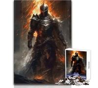 Rompecabezas de 1000 Piezas de Inferno Knights Stand para Adultos y adolescentesJuego Creativo de resolución de problemasIdea de Regalo Memorable y conmovedoraTamaño 38x26cm