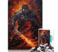 Rompecabezas de 1000 Piezas de Knight: ejercita tu Cerebro, Juguetes adictivos para Cultivar la Paciencia, Juego de desafío único 38x26cm