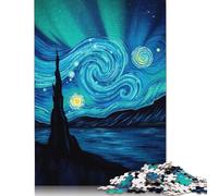 Rompecabezas de 1000 Piezas de la Aurora Boreal para Adultos y Adolescentes (12 años en adelante) (75 x 50 cm)