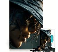 Rompecabezas de 1000 Piezas de la Bruja Malvada para Adultos,Juguete para Resolver Problemas,Calidad Profesional,Ideal para Actividades relajantes en Grupo en Interiores (38x26cm)