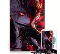 Rompecabezas de 1000 Piezas de la Chica del águila Estilo Anime para Adolescentes Juguete Que desafía la Mente Pasatiempo Relajante Corte preciso Regalo Encantador 38x52cm