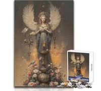 Rompecabezas de 1000 Piezas de la Diosa Fortuna para Adultos, Regalo Educativo, Juego de Habilidad Mental, selección de Regalos memorables y considerados, tamaño 38x26cm