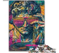 Rompecabezas de 1000 Piezas de la Estatua del David de Miguel Ángel, de Estilo Pop Art, para Adolescentes, Juegos educativos, decoración del hogar (50x75cm)