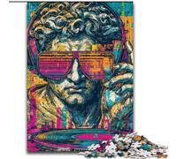 Rompecabezas de 1000 Piezas de la Estatua del David de Miguel Ángel, de Estilo Pop Art, para Mayores de 14 años, Juegos Divertidos, Actividades en casa, Regalos de cumpleaños y de Viaje (26x38cm)