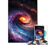 Rompecabezas de 1000 Piezas de la Galaxia de Andrómeda Juegos relajantes y adictivos para Cultivar la Paciencia Excelentes Regalos y Juguetes Ideales para Parejas (tamaño 38x52cm)