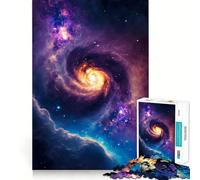 Rompecabezas de 1000 Piezas de la Galaxia de Andrómeda para Adultos,Juguete para Resolver Problemas,Calidad Profesional,Ideal para Actividades grupales relajantes en Interiores (38x26cm)
