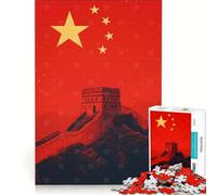 Rompecabezas de 1000 Piezas de la Gran Muralla China para Adolescentes, Juego de ingenio, difícil y desafiante, Toda la Familia 50x75cm